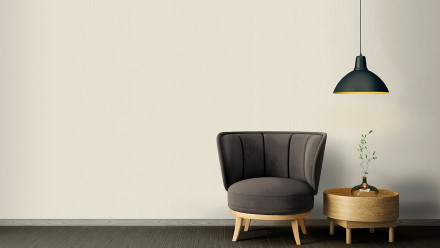 revêtement mural en vinyle crème moderne classique uni Sumatra 753