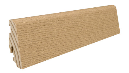 Plinthe Haro 19x58mm 2,2m - chêne placage invisible huilé