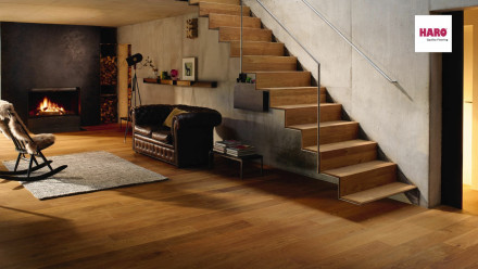 Haro Parquet - Series 4000 naturaLin plus Chêne ambré Markant (528678)