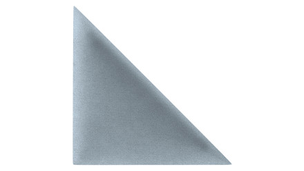 planeo ComfortWall - Coussin mural acoustique 30x30cm gris argenté triangle 2pcs.