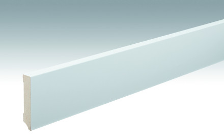 Plinthes MEISTER Blanc à peindre DF 2222 - 2380 x 70 x 14 mm