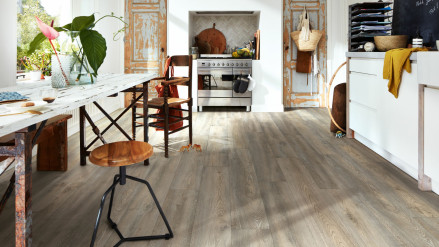 MEISTER stratifié - MeisterDesign stratifié LD 250 chêne sauvage gris 6977