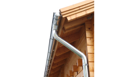 Gouttière de toit en aluminium 400 cm 2 FR