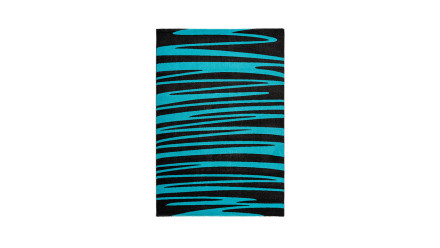 tapis planeo - Broadway 200 anthracite / turquoise