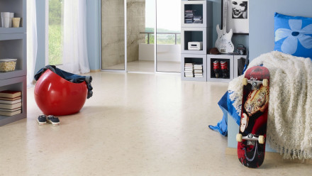KWG parquet liège clipsable - Placage fin de la crème Morena Douro