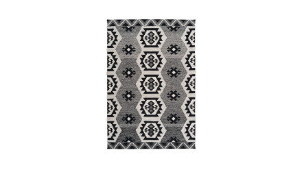 tapis planeo - ethnique 300 gris