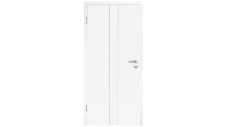 planeo Porte intérieure laquée Laque 2.0 - Melf 9010 Laque blanche