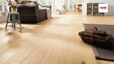 Haro Parquet - Series 4000 permaDur Chêne blanc clair Sauvage (529268)