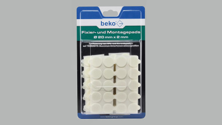 Beko tampons de fixation et de montage pour lames HPL Ø 20 mm x 2 mm