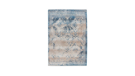 tapis planeo - Antigua 500 crème / bleu