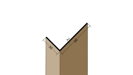 planeo protect cornière - WP 30x60x2500mm blanc
