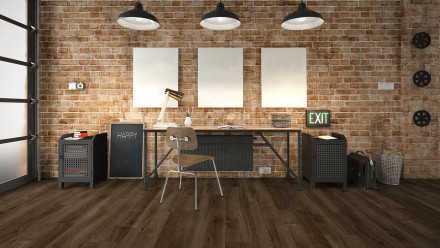 Gerflor Sol PVC à coller - Virtuo 30 Glue Down Baita Dark