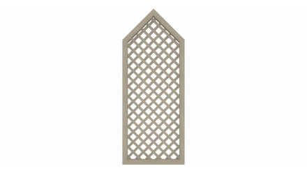planeo Basic - Brise vue Type P 90 x 225 cm Chêne de Sheffield