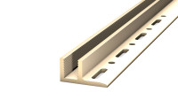 Prinz profilé de finition 14,8 mm x 2700 mm beige