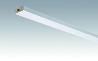 Plinthes MEISTER Habillage de plafond blanc brillant 4084 - 2380 x 40 x 15 mm