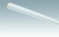 Plinthes MEISTER à gorge blanches brillantes 4084 - 2380 x 22 x 22 mm