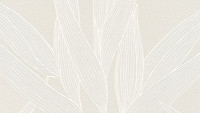 Papier peint vinyle crème fleurs vintage & nature hygge 232