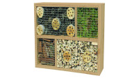 planeo TerraWood - Maison pour insectes CREATIVE-3D 36 x 36 x 12 cm
