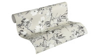 Rêve de papier peint Michalsky Living Floral Branches Gris Blanc Beige 983