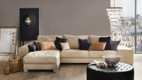 Papier peint de style champêtre Dream Again Michalsky Living country style gris beige brun 996