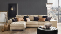 Papier peint de style champêtre Dream Again Michalsky Living country style black gray 001