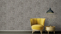 Papier peint vinyle Noir & Blanc 4 A.S. Création Modern Brown Metallic White 032