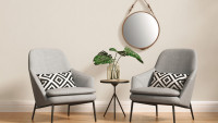 revêtement mural en vinyle crème classic plains trendwall 086