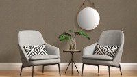 papier peint en vinyle noir moderne uni trendwall 102