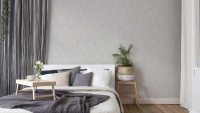 papier peint en vinyle gris moderne classique uni Nouveaux murs 183