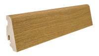 Plinthe Haro 19x58mm 2,2m - chêne plaqué structuré huilé