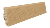 Plinthe Haro 19x58mm 2,2m - chêne placage invisible huilé