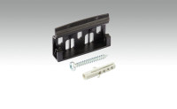 MEISTER Clips de fixation en plastique adaptés aux plinthes Meister - 50 pièces par paquet