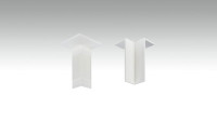 Angle intérieur auto-adhésif pour plinthe F100201M Modern White 18 x 50 mm - 4pcs.