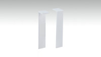 Pièce de raccord autocollante pour plinthe F100202M Modern White 18 x 80 mm