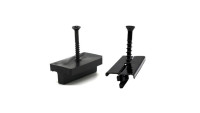 planeo jeu de clip pour terrasse TitanShield partie solide Alu-UK