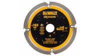 DeWalt lame de scie circulaire Diamond PCD 160mm 4 dents - tige 20mm
