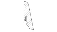 Plinthe Haro chêne vieux bois 19 x 58 mm