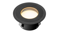 planeo Éclairage de terrasse 12V - Lampe LED encastrée Onyx 90 RA - 2W 76Lumen