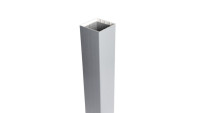 planeo Basic - poteau pour chevillage gris argenté 195 cm