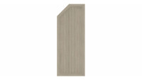 planeo Basic - Brise vue Type E gauche 70 x 180 cm Chêne de Sheffield