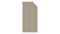 planeo Basic - Brise vue Type E droite 90 x 180 cm Chêne de Sheffield