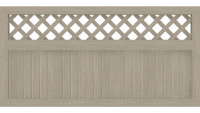 planeo Basic - Brise vue Type K 180 x 90 cm Chêne de Sheffield