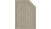 planeo Basic - Brise vue Type M droite 90 x 120 cm Chêne de Sheffield