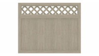 planeo Basic - Brise vue Type N 150 x 120 cm Chêne de Sheffield