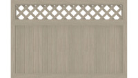 planeo Basic - Brise vue Type N 180 x 120 cm Chêne de Sheffield