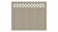 planeo Basic - Brise vue Type O 180 x 150 cm Chêne de Sheffield