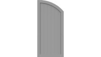 planeo Type de base Q droit 70 x 150 cm gris argent