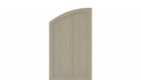 planeo Basic - Brise vue Type Q gauche 90 x 150 cm Chêne de Sheffield