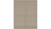 planeo Basic - Brise vue Type S 150 x 180 cm Chêne de Sheffield