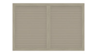 planeo Basic - Brise vue Type V 180 x 120 cm Chêne de Sheffield